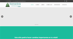 Desktop Screenshot of potenciaciondetalentos.cl